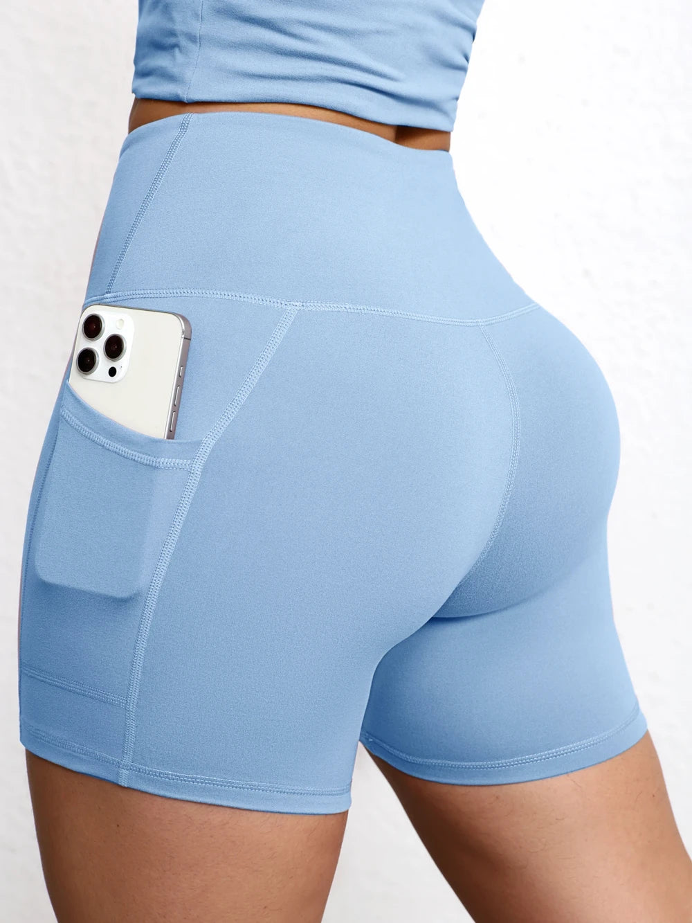 Pantalón Corto Deportivo Tiro Alto