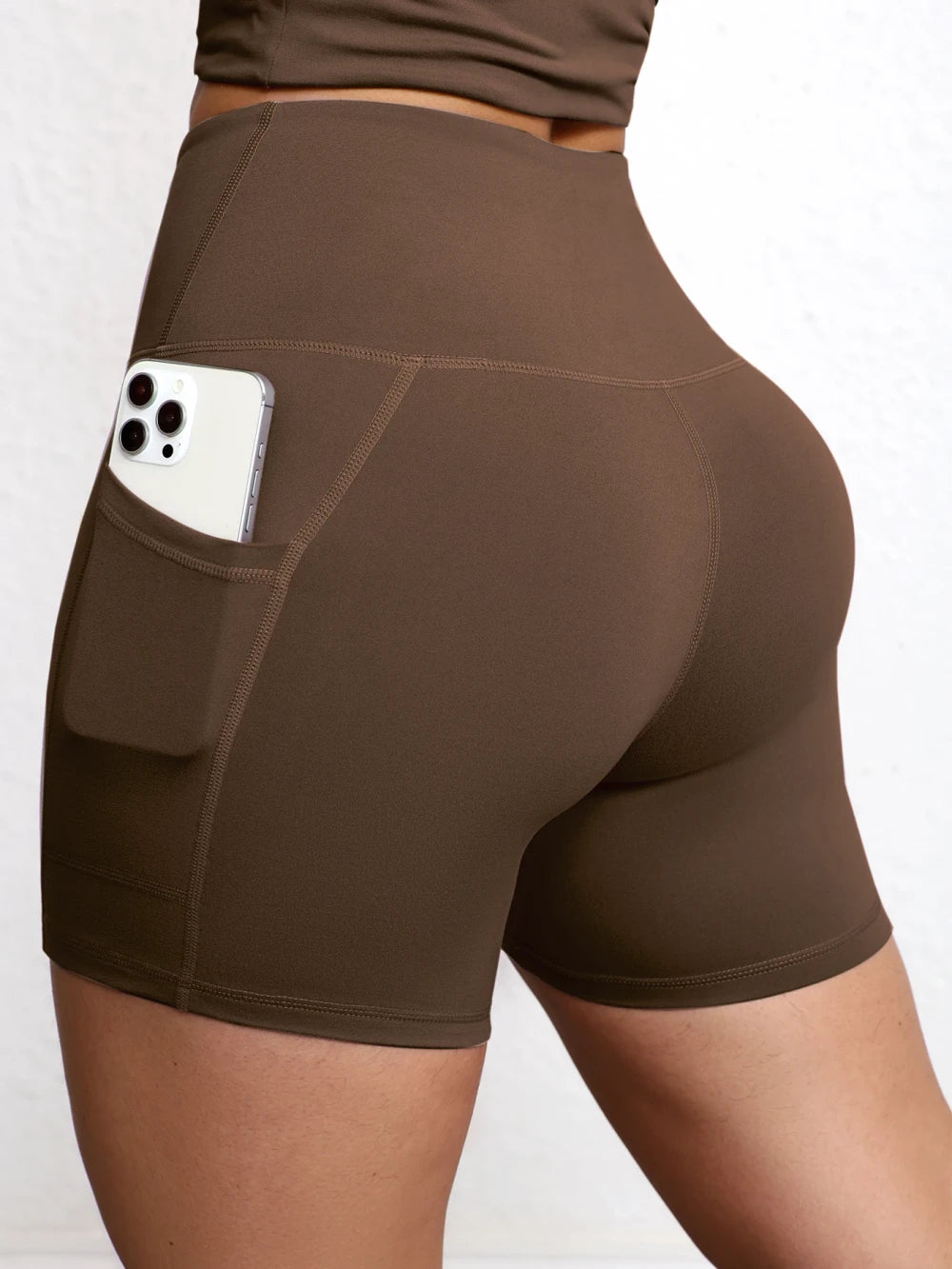 Pantalón Corto Deportivo Tiro Alto