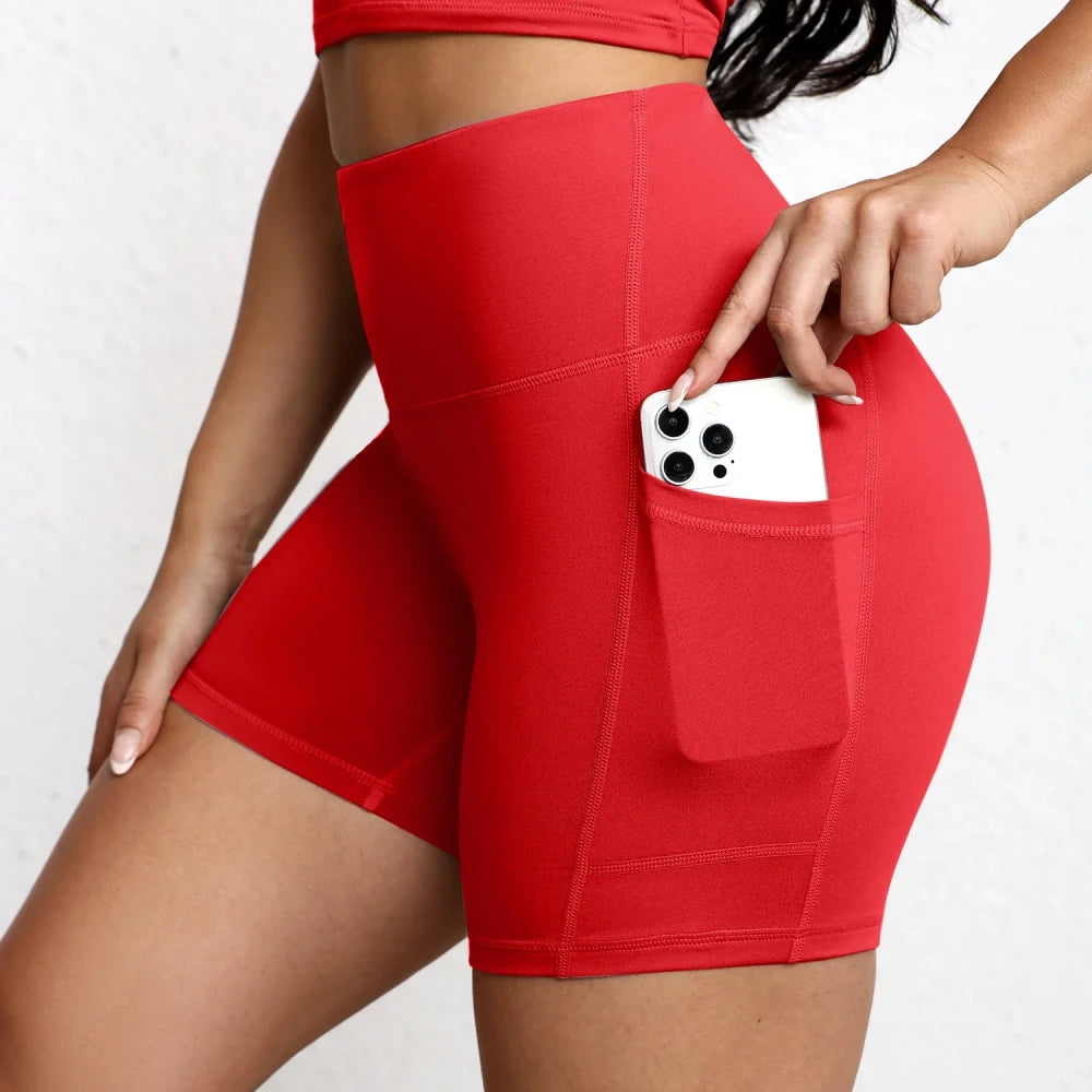 Pantalón Corto Deportivo Tiro Alto