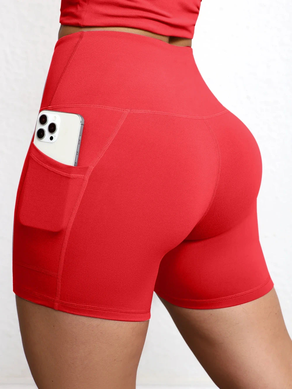 Pantalón Corto Deportivo Tiro Alto