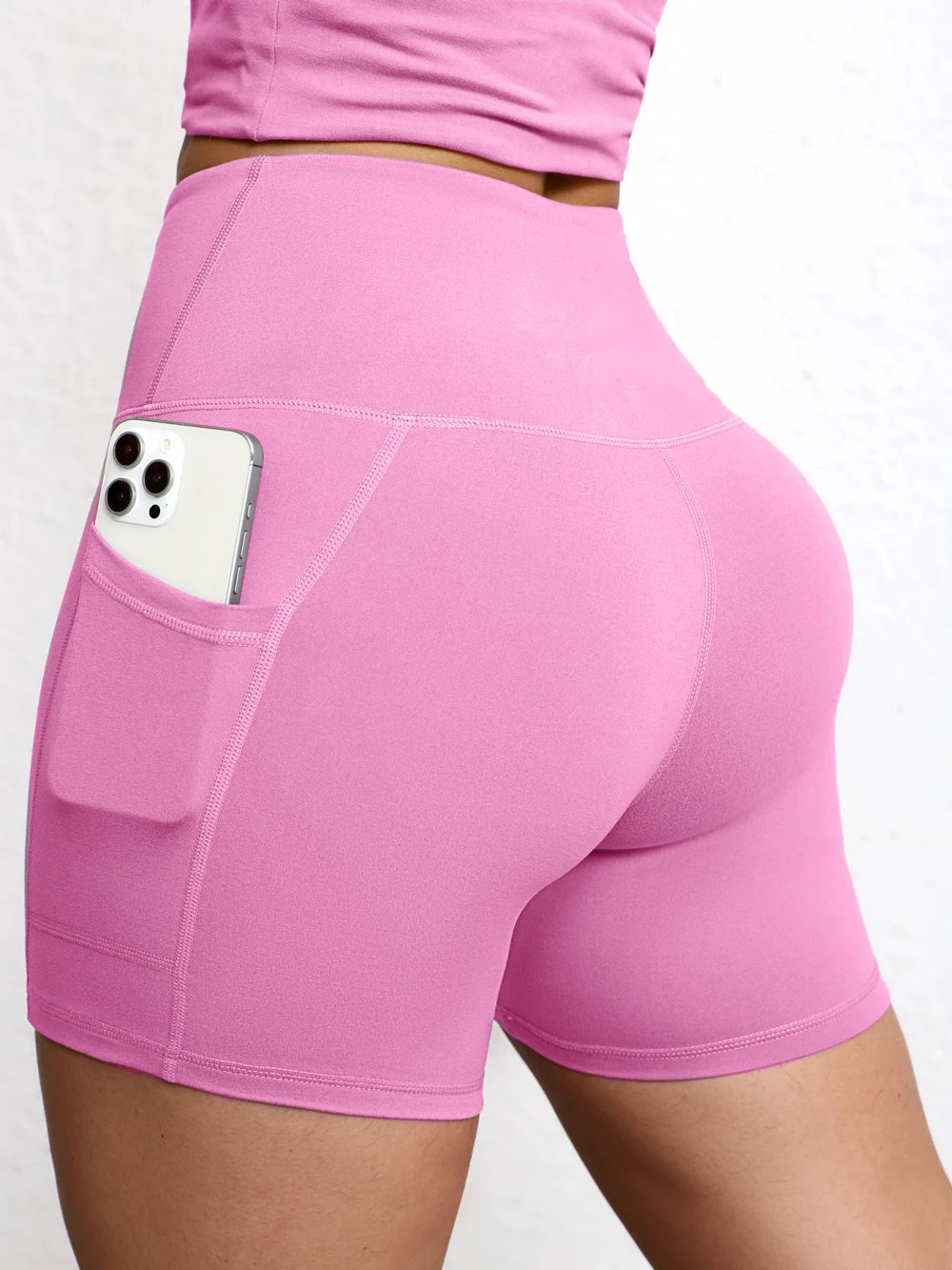 Pantalón Corto Deportivo Tiro Alto