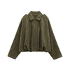Chaqueta Bomber Oversize de Ante