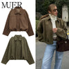 Chaqueta Bomber Oversize de Ante