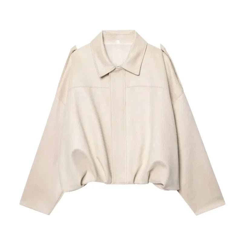 Chaqueta Bomber Oversize de Ante