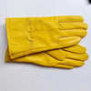 Guantes de Piel con Forro de Lana