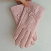 Guantes de Piel con Forro de Lana