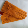 Guantes de Piel con Forro de Lana