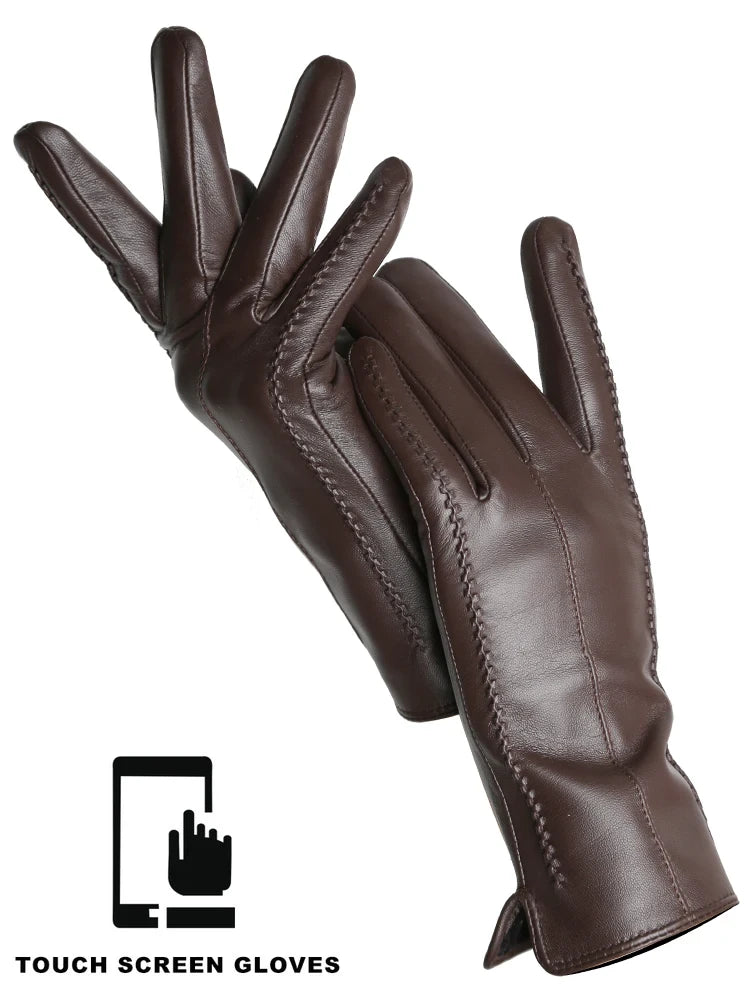 Guantes de Piel para Conducir