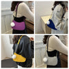 Bolso de Hombro de Fieltro Mini