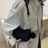 Bolso de Hombro de Fieltro Mini