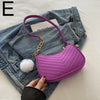 Bolso de Hombro de Fieltro Mini