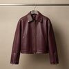 Chaqueta Corta de Cuero Sintético